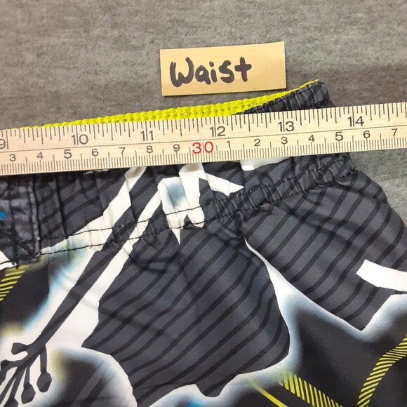 OP Youth Swim Trunks Size XL (14-16) Drawstring Mesh Beach Vacation Pool Pocket - Picture 8 of 10